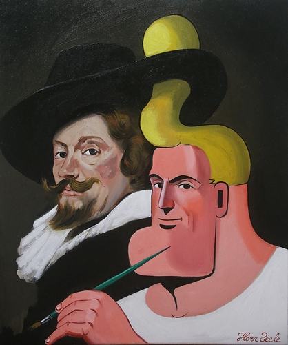 Herr Seele en Kamagurka Cowboy Henk en Rubens 2022 